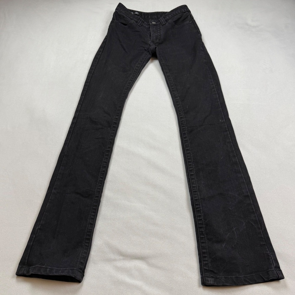 Kimes Ranch Betty Black Bootcut Jeans Womens 00 x 34 Western Denim Slim Fit